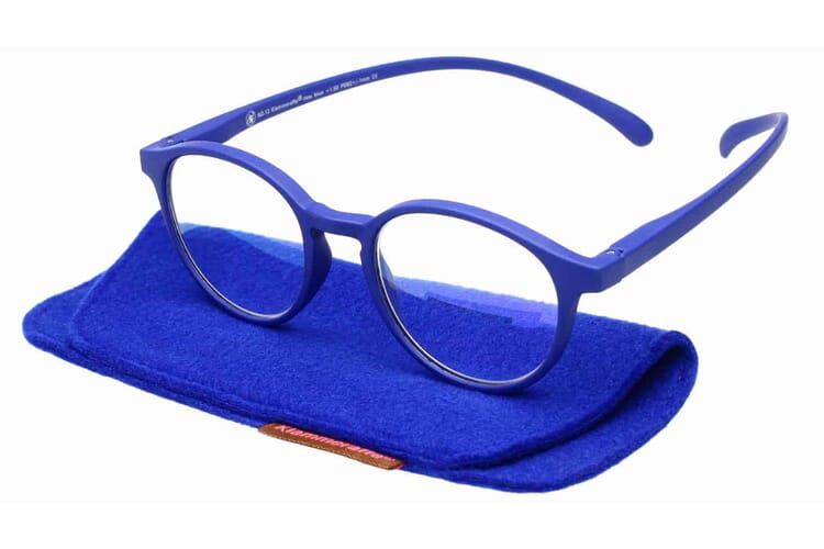 Klammeraffen-Lesebrille-No12-Blaufilter-new-blue-etui No. 12 60% New blue
