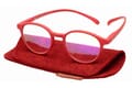 Klammeraffen-Lesebrille-No12-Blaufilter-red-etui No. 12 60% Red