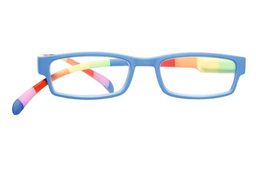 Lesebrille Klammeraffe 08 Farbenfroh Blue Produktbild front