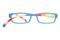 Reading glasses Klammeraffe 08 Colorful Blue front Reading glasses Klammeraffe 08 Colorful Blue Product image front