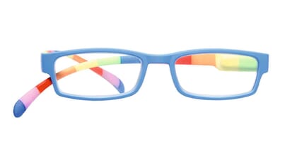 Lesebrille Klammeraffe 08 Farbenfroh Blue front Lesebrille Klammeraffe 08 Farbenfroh Blue Produktbild front