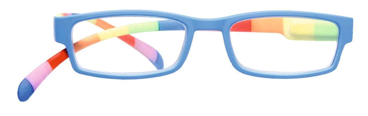 Lesebrille Klammeraffe 08 Farbenfroh Blue front Lesebrille Klammeraffe 08 Farbenfroh Blue Produktbild front