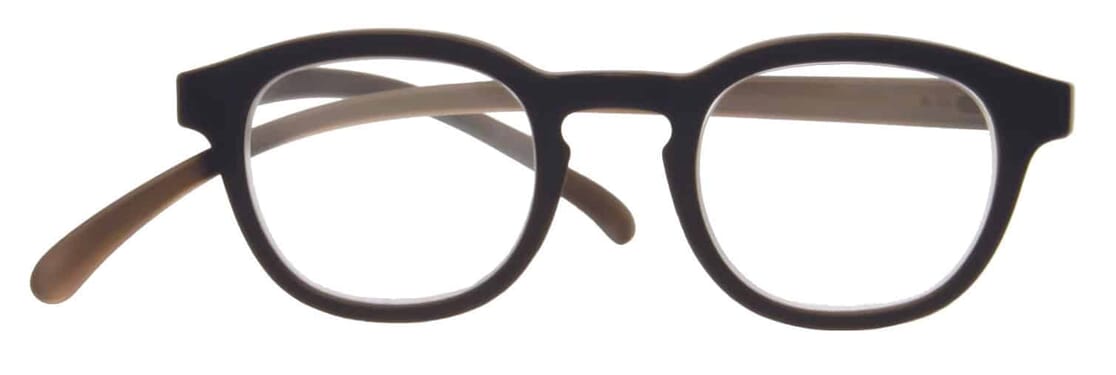 Klammeraffe-reading-glasses-no14-black-mud-frontal Reading glasses Klammeraffe no. 14 black mud Product image front