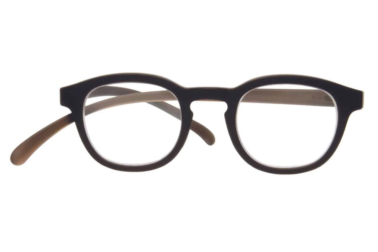Klammeraffe-reading-glasses-no14-black-mud-frontal Reading glasses Klammeraffe no. 14 black mud Product image front
