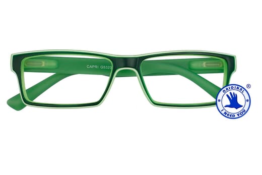 Lesebrille I Need You Capri grün