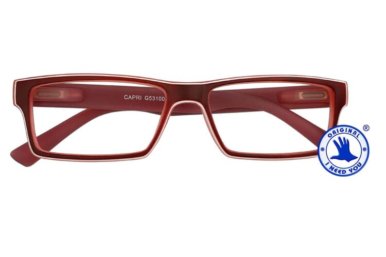 CAPRI_G53100_red_front Lesebrille I Need You Capri rot