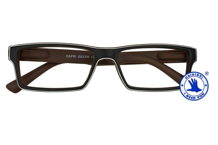 CAPRI_G53300_brown_front Lesebrille I Need You Capri braun