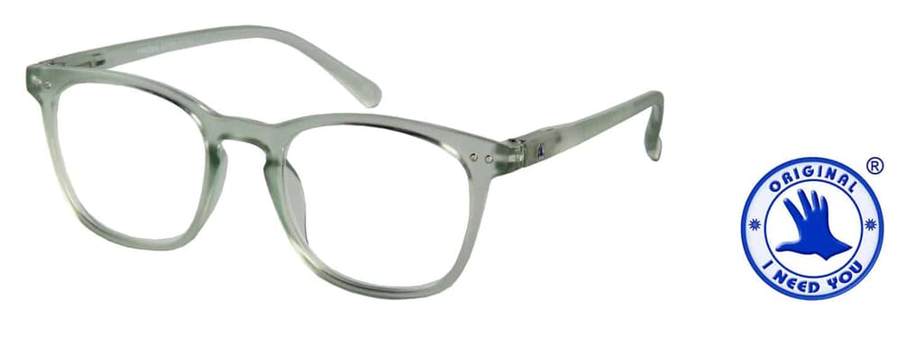 FROZEN_G7100_green_side Reading glasses I NEED YOU Frozen green sideways