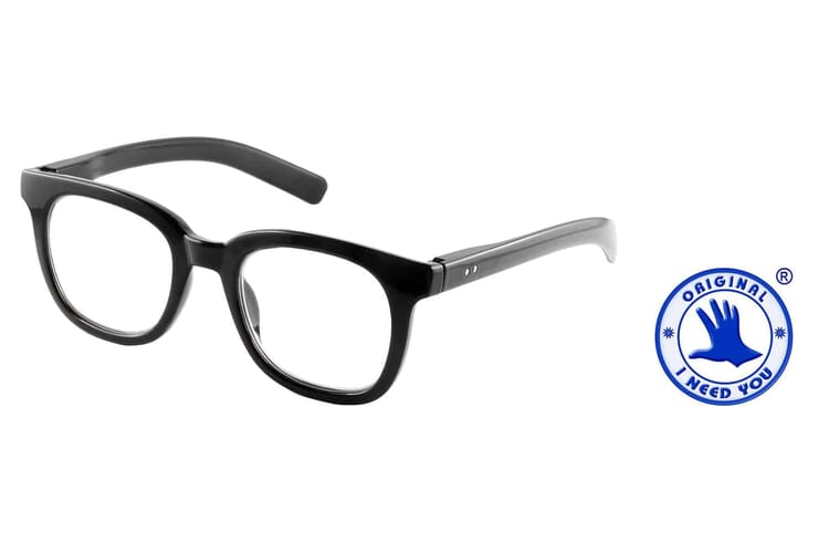 JOHN_G3200_black_side Lesebrille I Need You John schwarz seitlich