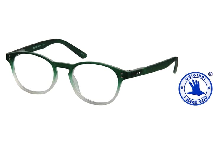 RETRO_G36900_green_side Lesebrille I Need You retro green seitlich