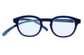 klammeraffe-blaufilterbrille-no14-blue-blue-ABR Lesebrille mit Blaulichtfilter 90% Klammeraffe no. 14 blue Produktbild front