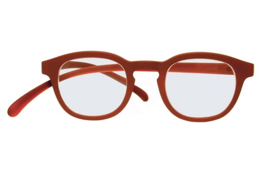 Lesebrille mit Blaulichtfilter Klammeraffe no. 14 red Produktbild front