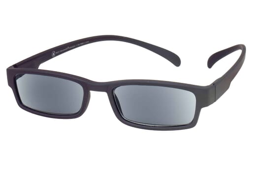 Sonnenlesebrille Klammeraffe 01 Aubergine