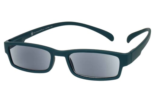 Sonnenlesebrille Klammeraffe 01 Petrol offen