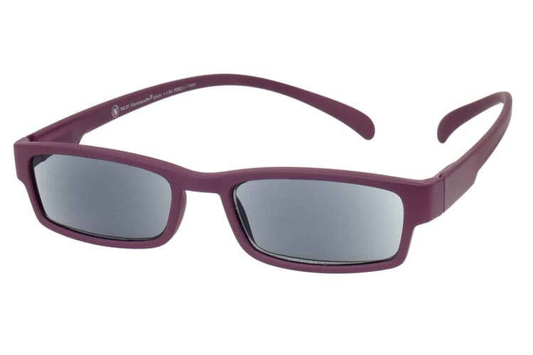 klammeraffe_sonnenlesebrille_no01_plum Sonnenlesebrille Klammeraffe 01 Plum offen