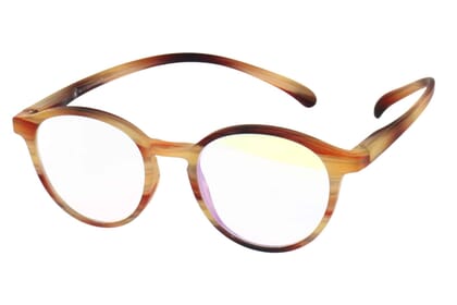 Blaufilter-Lesebrille-Klammeraffe-12-offen-frontal-black No. 12 60% Schwarz