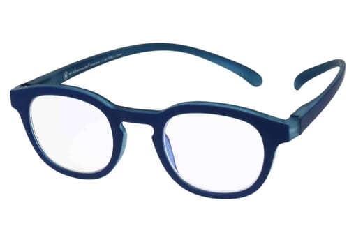 Lesebrille Klammeraffe no. 14 blue Produktbild side