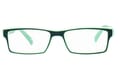 Lesebrille-I-NEED-YOU-Capri-frontal-gruen Capri, Grün