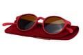 Sonnenlesebrille-Klammeraffe-12-auf-Etui-red No. 12 Red