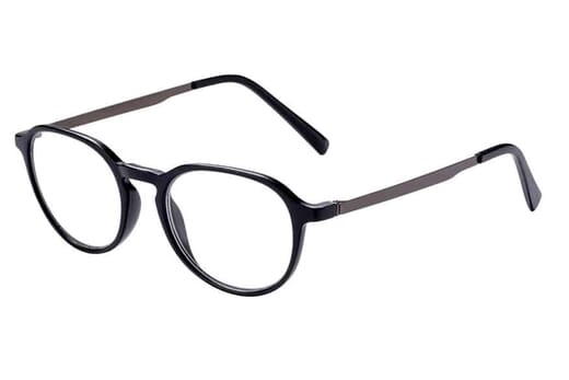 Lesebrille Victoria Collection Ferdinand schwarz seitlich