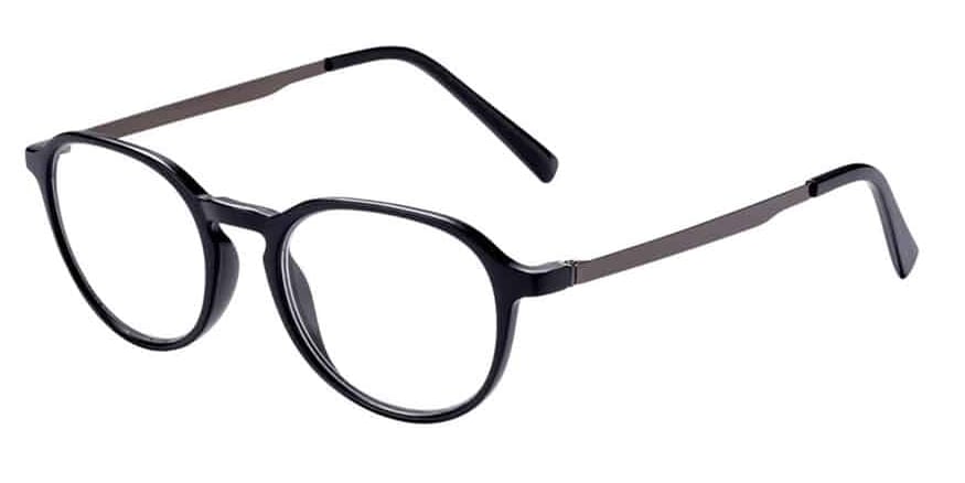 Lesebrille Victoria Collection Ferdinand schwarz seitlich
