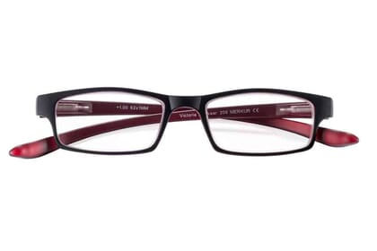 lesebrille-victoria-collection-MERKUR_2_1 Lesebrille Victoria Merkur rot Produktbild front