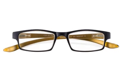 lesebrille-victoria-collection-MERKUR_2_3 Lesebrille Victoria Merkur gelb Produktbild front