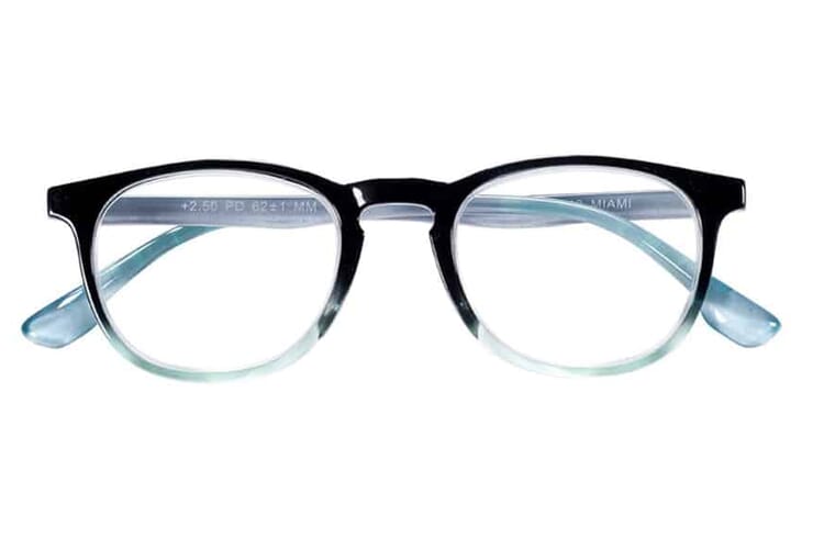 lesebrille-victoria-collection-MIAMI_2_1 Lesebrille Victoria Collection Miami schwarz-türkis frontal