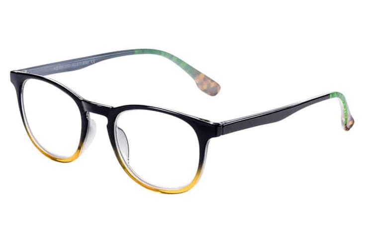 lesebrille-victoria-collection-MIAMI_6_3 Lesebrille Victoria Collection Miami schwarz-orange seitlich