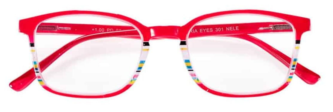 reading-glasses-victoria-collection-NELE_2_1 Reading glasses Victoria Collection Nele red frontal