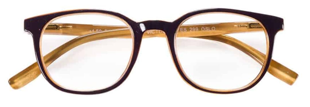 lesebrille-victoria-collection-OSLO_2_2 Lesebrille Victoria Collection Oslo braun-orange frontal