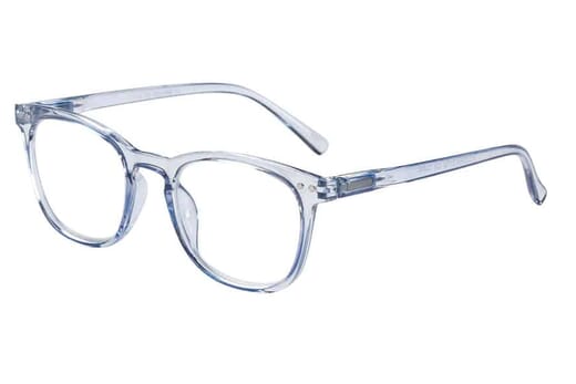 Lesebrille Victoria Collection Capri blau seitlich