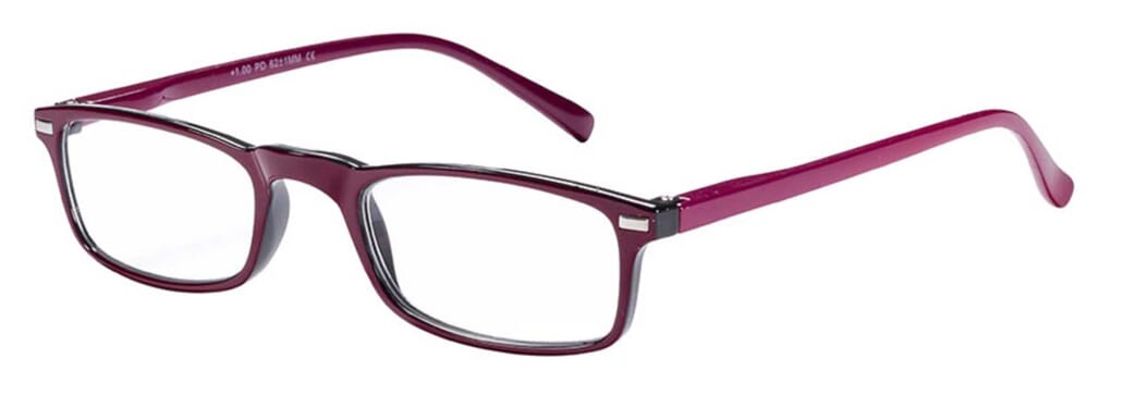 vic-evelyn-pink-grau-seitlich Lesebrille Victoria Evelyn Produktbild