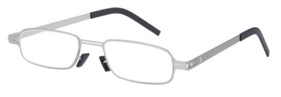 Reading glasses I Need You 8mm titanium gray frontal