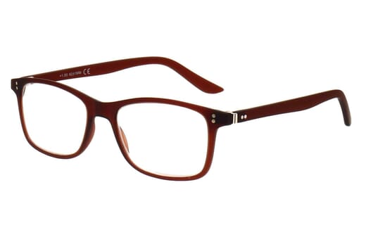 Lesebrille Victoria Collection Messina braun seitlich