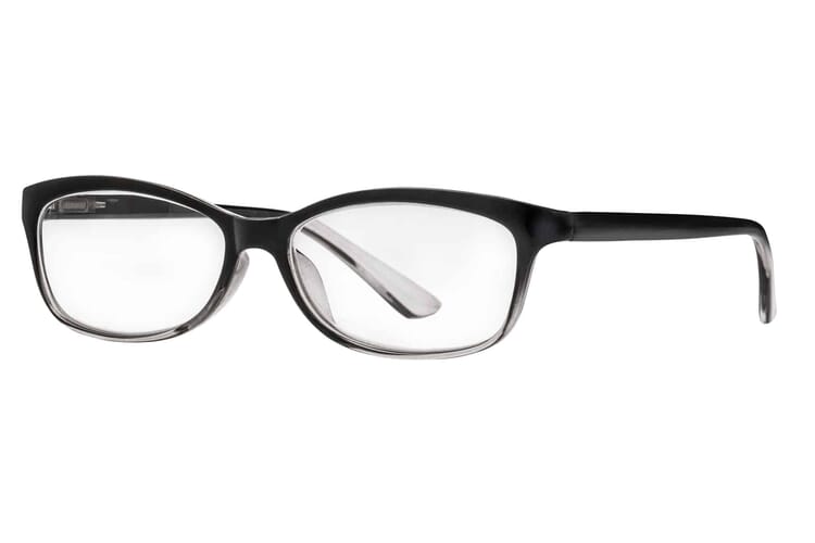 LEXXOO-Lesebrille-40945-1 Lesebrille Lexxoo 4094A schwarz grau seitlich