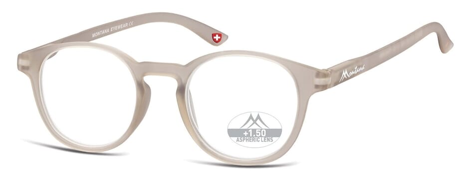 Lesebrille Montana MR52 Nude seitlich Produktbild Lesebrille Montana MR52 Nude seitlich Produktbild