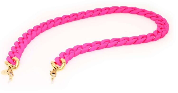 silk-neon-pink-1 Silk Brillenkette Neon pink