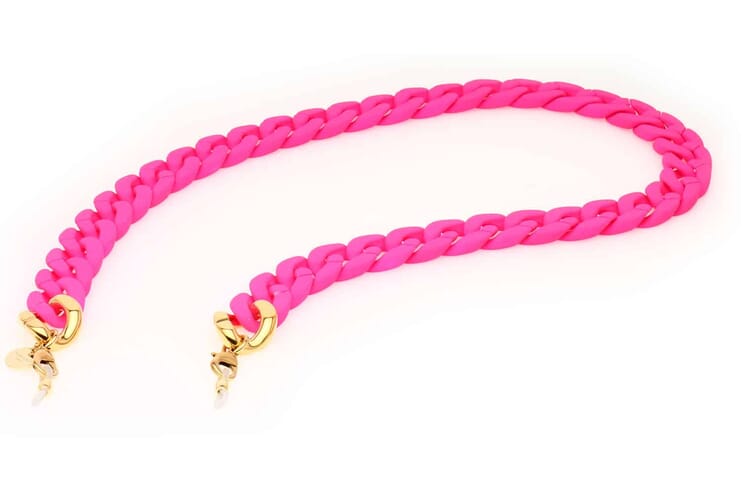 silk-neon-pink-1 Silk Brillenkette Neon pink