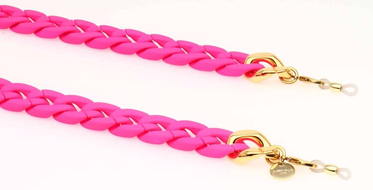 silk-neon-pink-2 Silk Brillenkette Neon pink