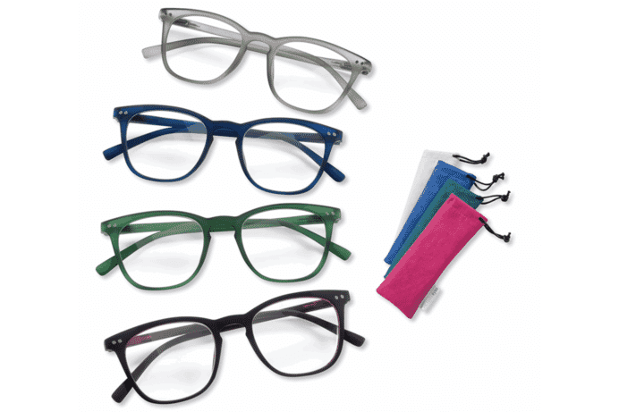 Lesebrille Victoria Canberra Produktbild mit Etui