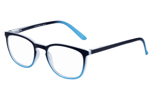 Lesebrille Victoria Collection Marlen blau seitlich