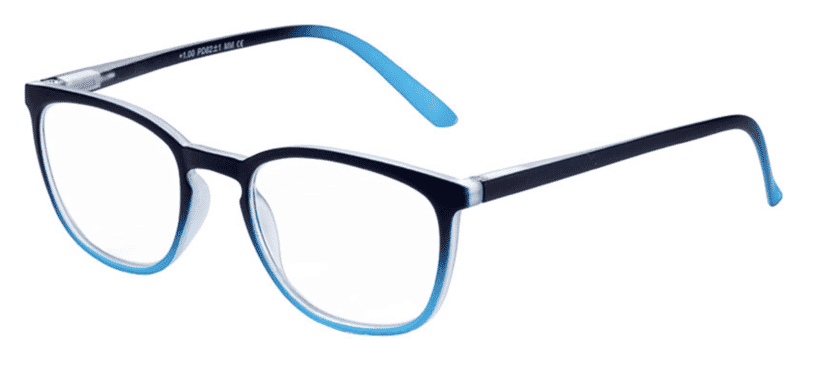 vic_marlen_blau_06_53 Lesebrille Victoria Collection Marlen blau seitlich