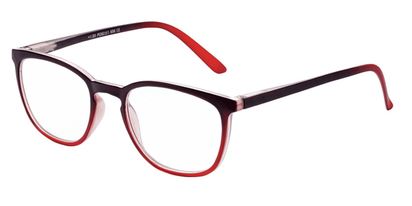 Lesebrille Victoria Collection Marlen rot seitlich