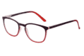 vic_marlen_rot_07_12 Lesebrille Victoria Collection Marlen rot seitlich