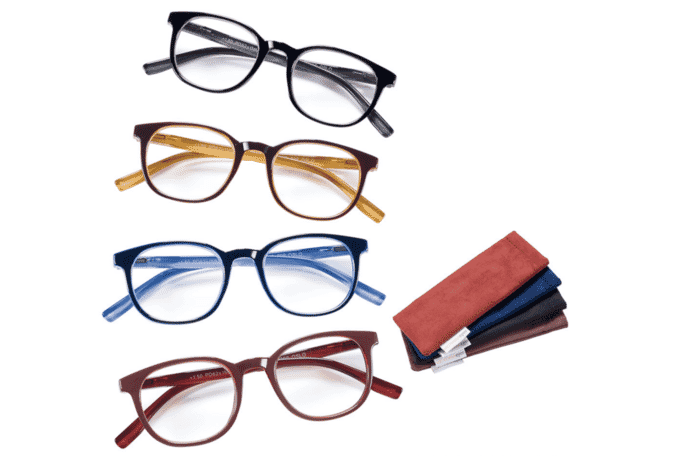 Lesebrille Victoria Collection Oslo Produktbild mit Etui