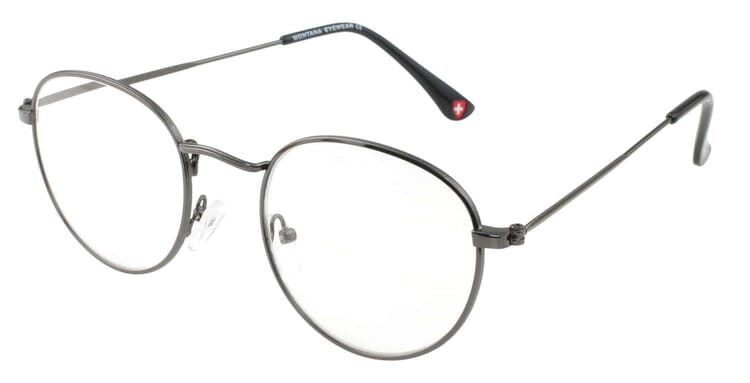 Lesebrille Montana Eyewear MR54 anthrazit seitlich Lesebrille Montana Eyewear MR54 anthrazit Produktbild seitlich