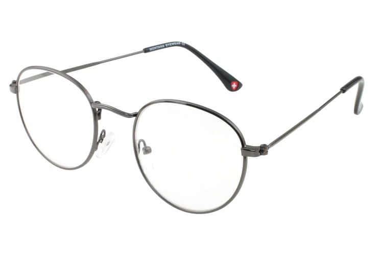Reading glasses Montana Eyewear MR54 anthracite lateral Reading glasses Montana Eyewear MR54 anthracite Product image sideways