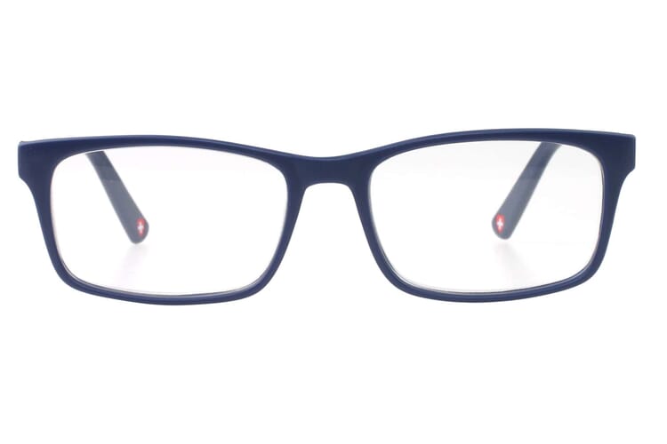 Lesebrille Montana Eyewear MR73 blue frontal Lesebrille Montana Eyewear MR73 blue Produktbild frontal