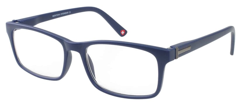 Lesebrille Montana Eyewear MR73 blue seitlich Lesebrille Montana Eyewear MR73 blue Produktbild seitlich